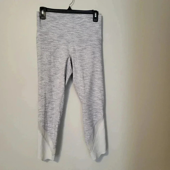 Lululemon Wunder Under Crop II Wee are from Space Mesh Scallop Hem Legging(8/10) - Picture 5 of 11